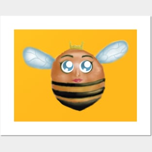 cute bee Posters and Art